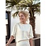 Accentil Jade top offwhite