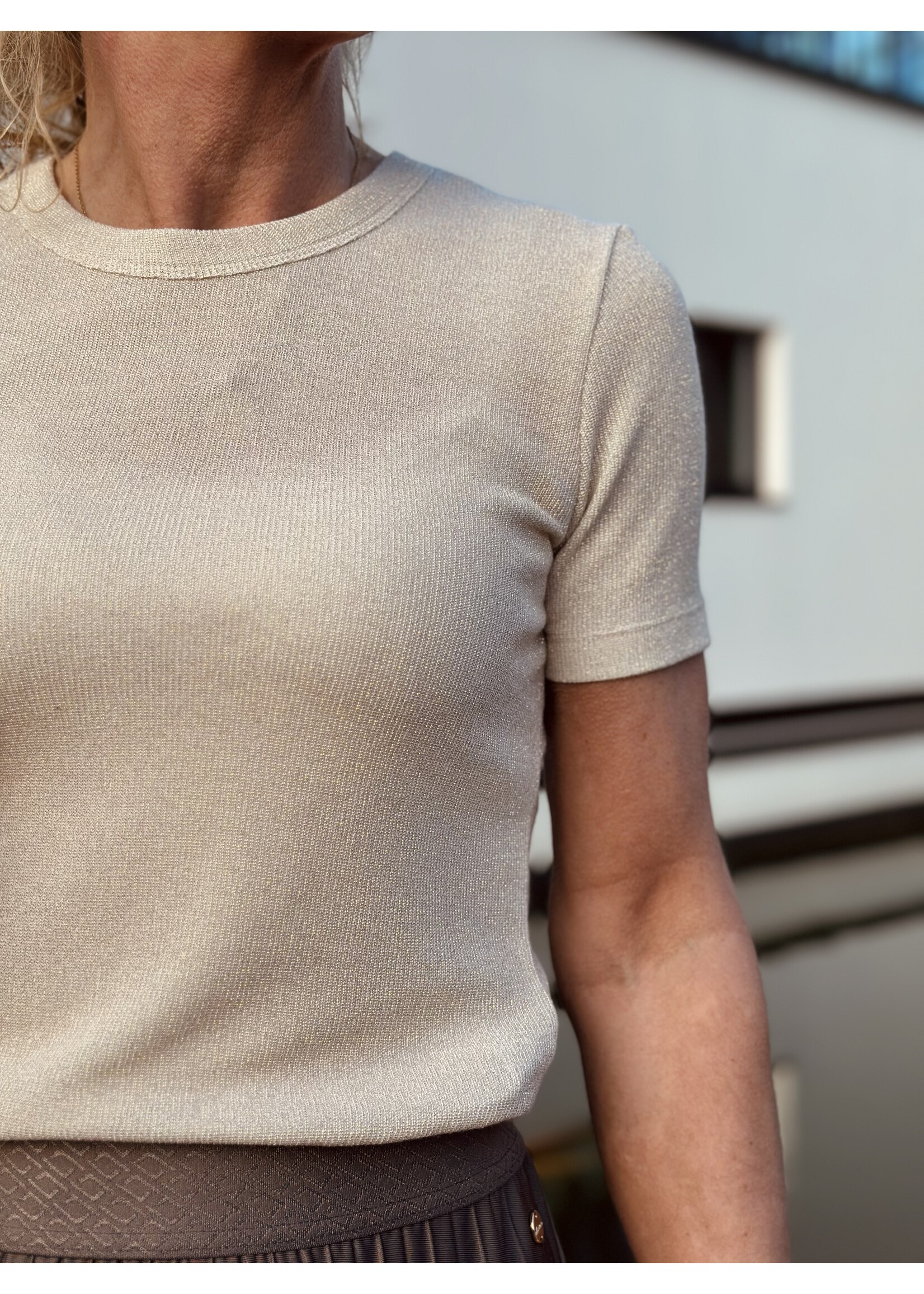 Elvira Elvira Vickey top gold