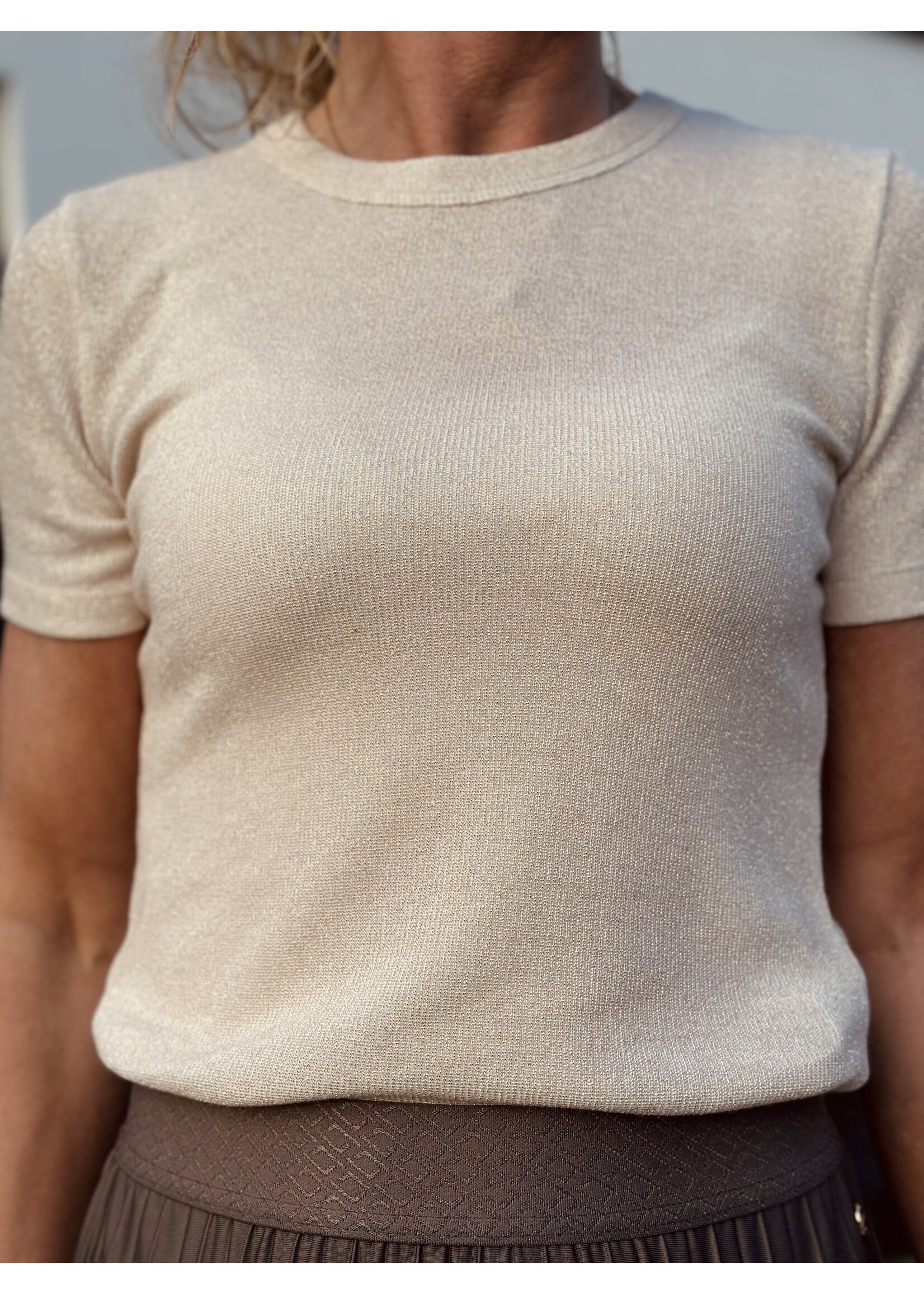 Elvira Elvira Vickey top gold