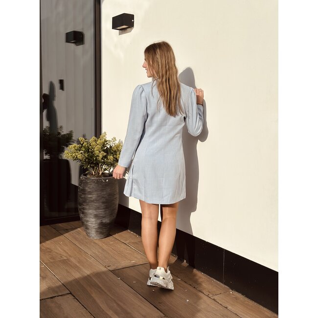 Marlijne blazer dress light blue