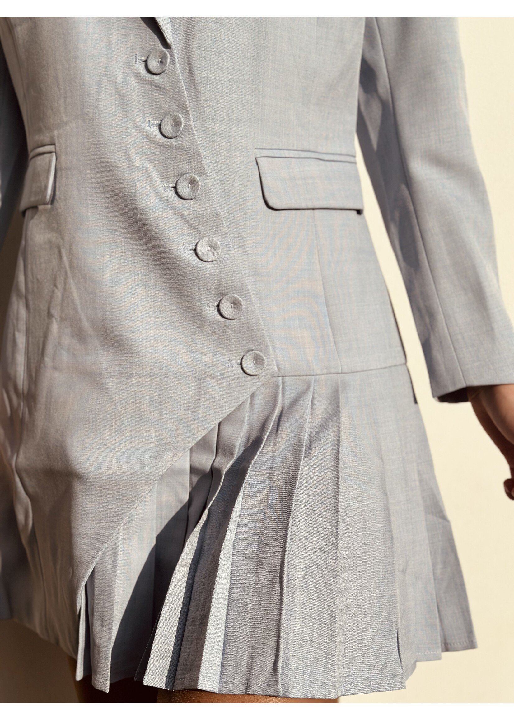 Marlijne blazer dress light blue