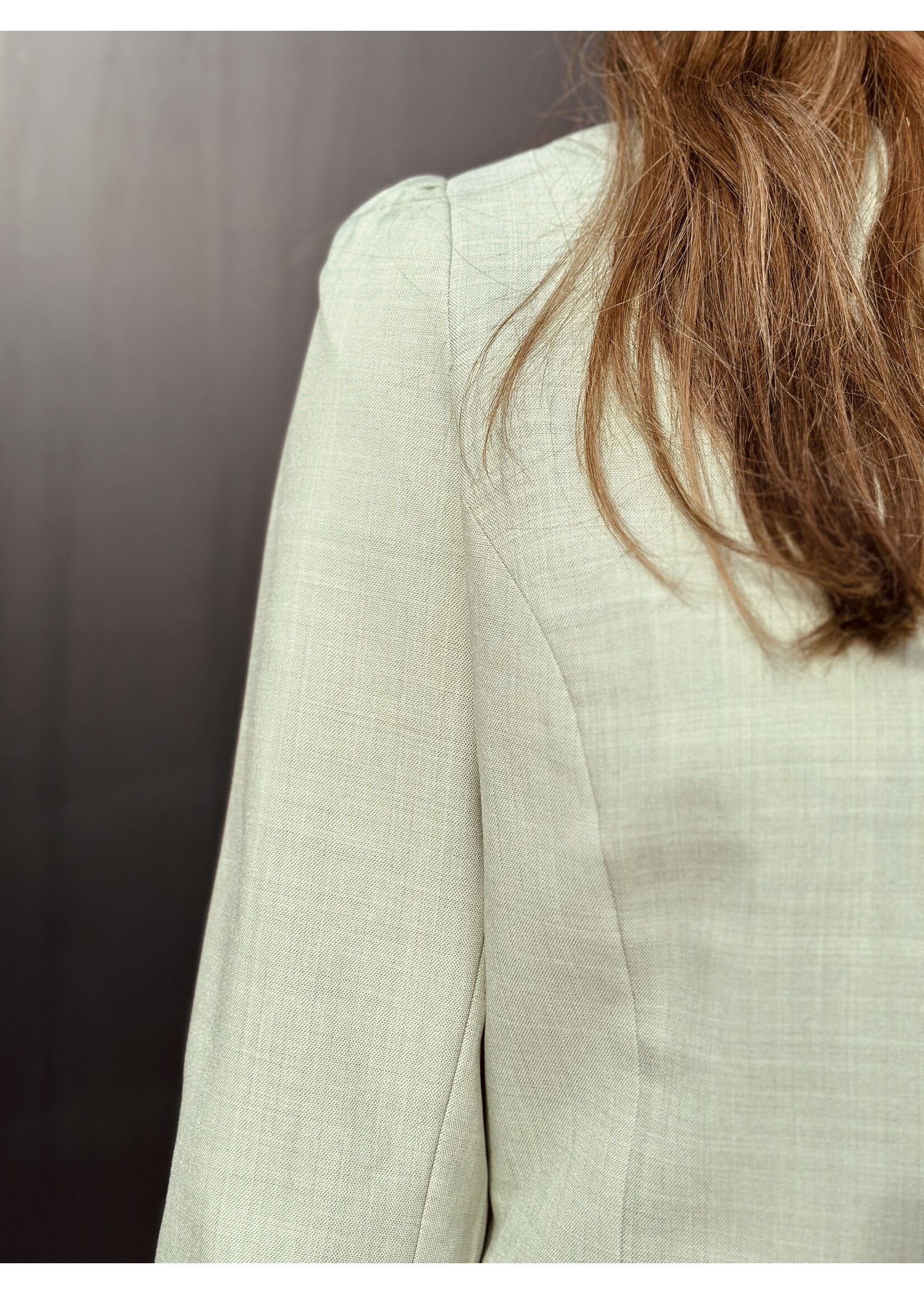 Marlijne blazer dress mint green