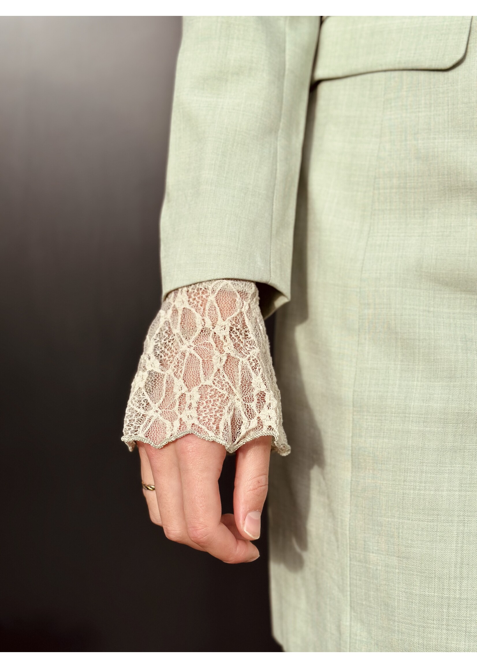 Marlijne blazer dress mint green