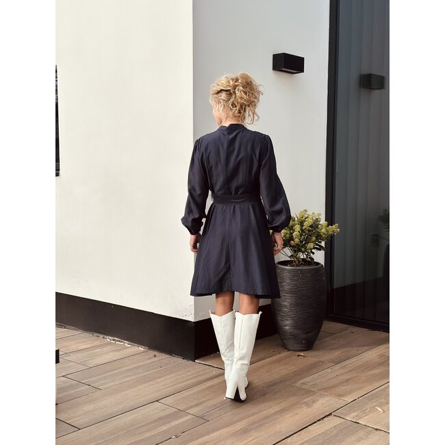 Accentil Linde dress dark blue