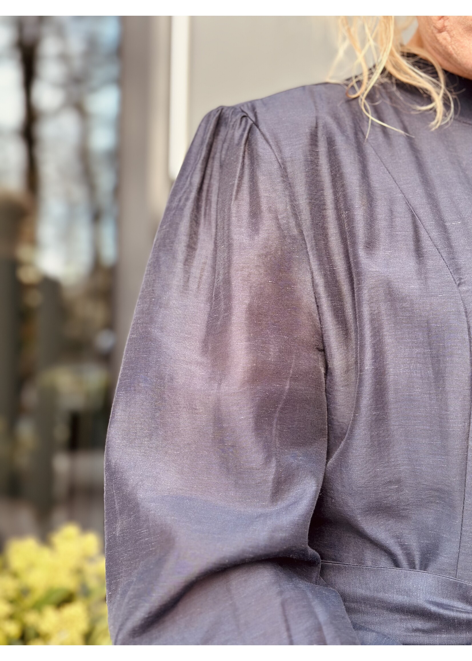 ACCENTIL Accentil Linde dress dark blue