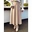 Babette leather look skirt camel One Size
