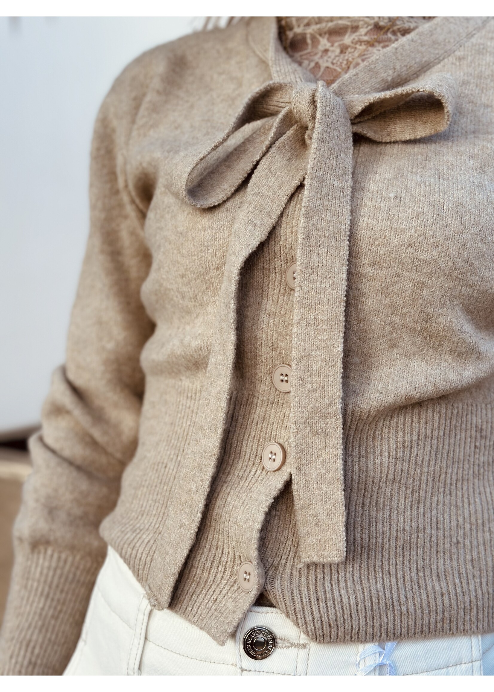 Manon cardigan beige One Size