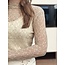 Emara broderie top green