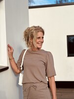 Elvira Elvira Izzy top taupe