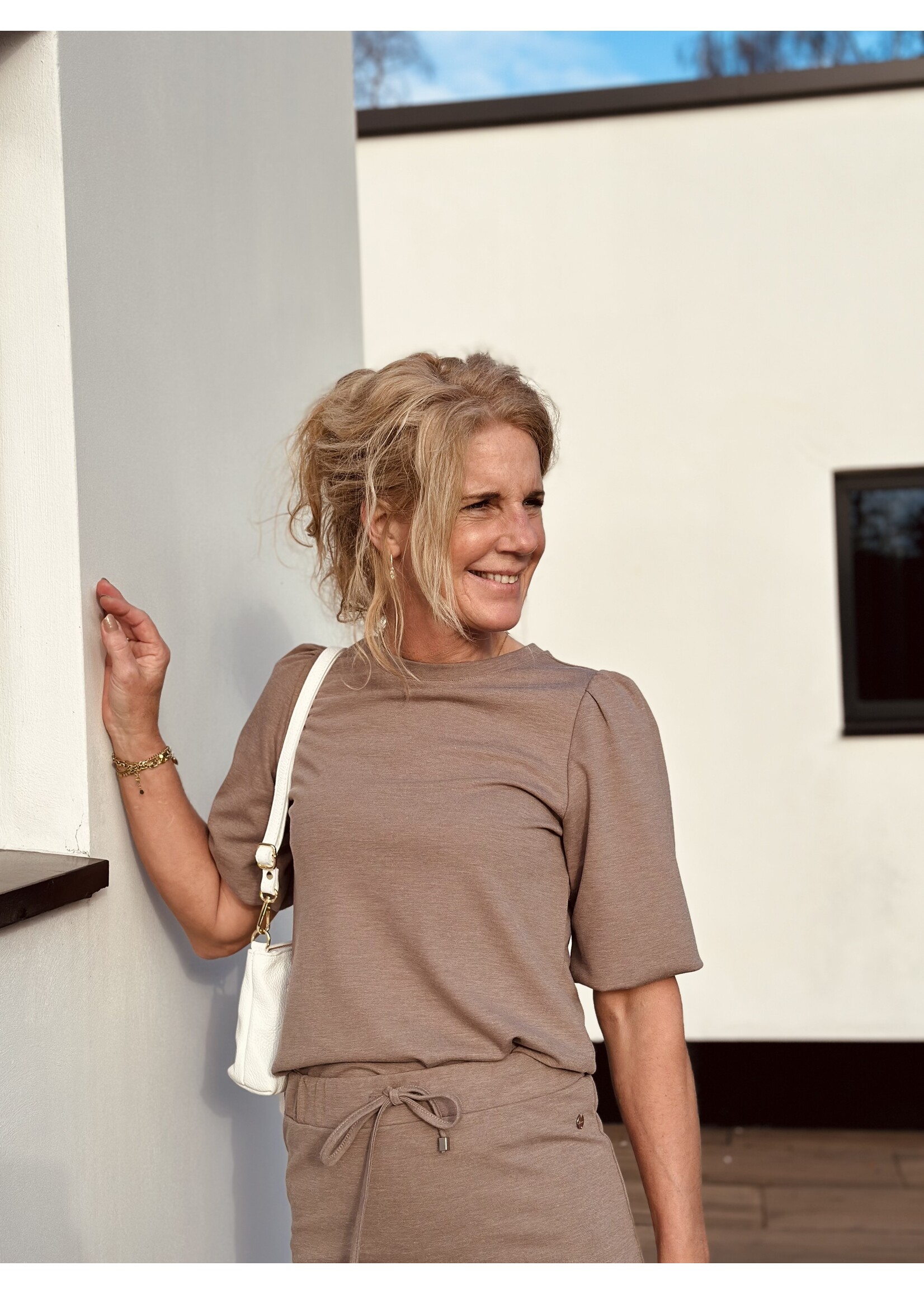 Elvira Elvira Izzy top taupe