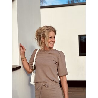 Elvira Elvira Izzy top taupe