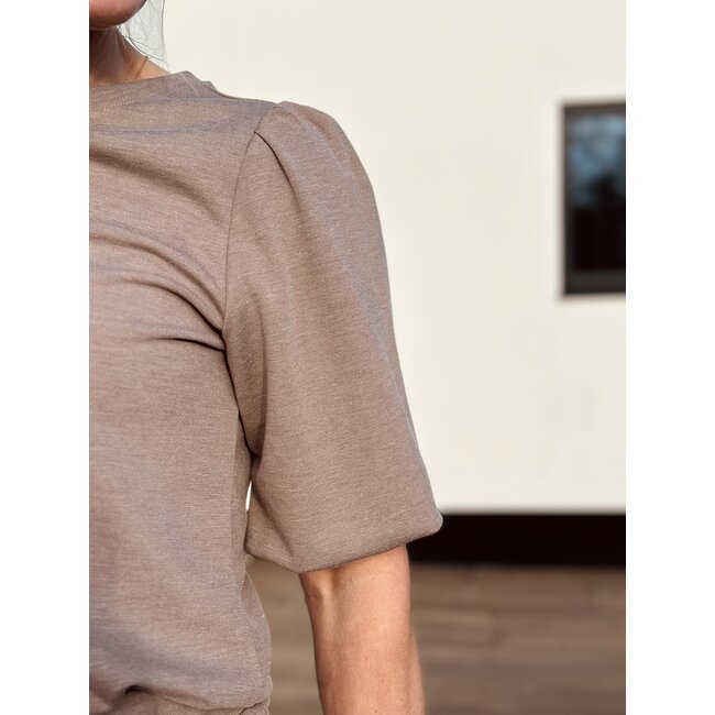 Elvira Elvira Izzy top taupe