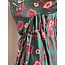 Lofty Manner Lofty Manner Caela long dress green/pink print