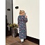 Lofty Manner Lofty Manner Caela long dress green/pink print