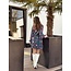 Lofty Manner Lofty Manner Lux dress green/pink print