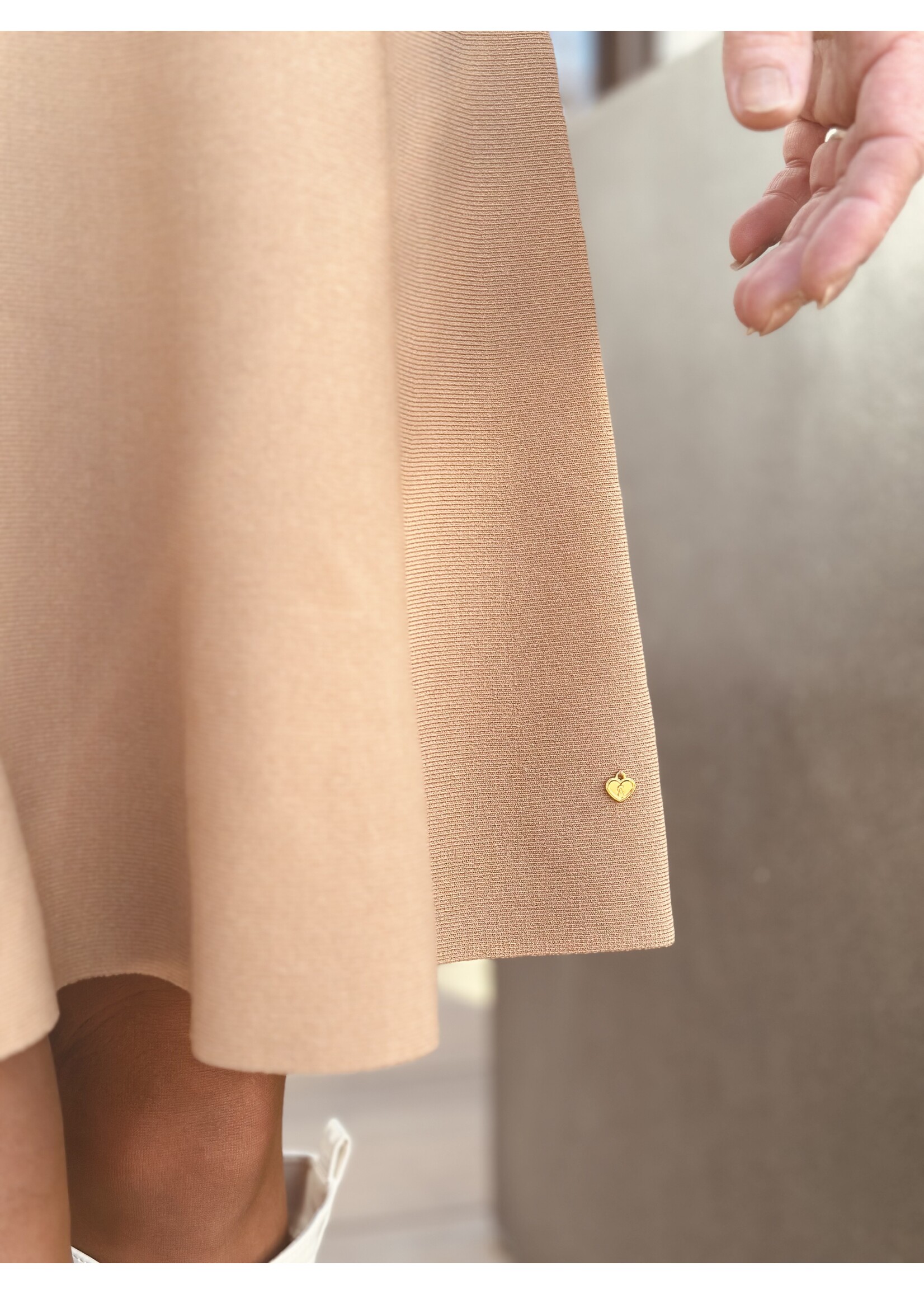 ACCENTIL Accentil Kaat dress beige