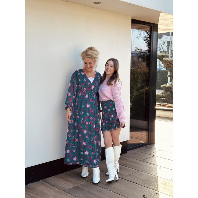 Noisy May charlie knitted sweater pink