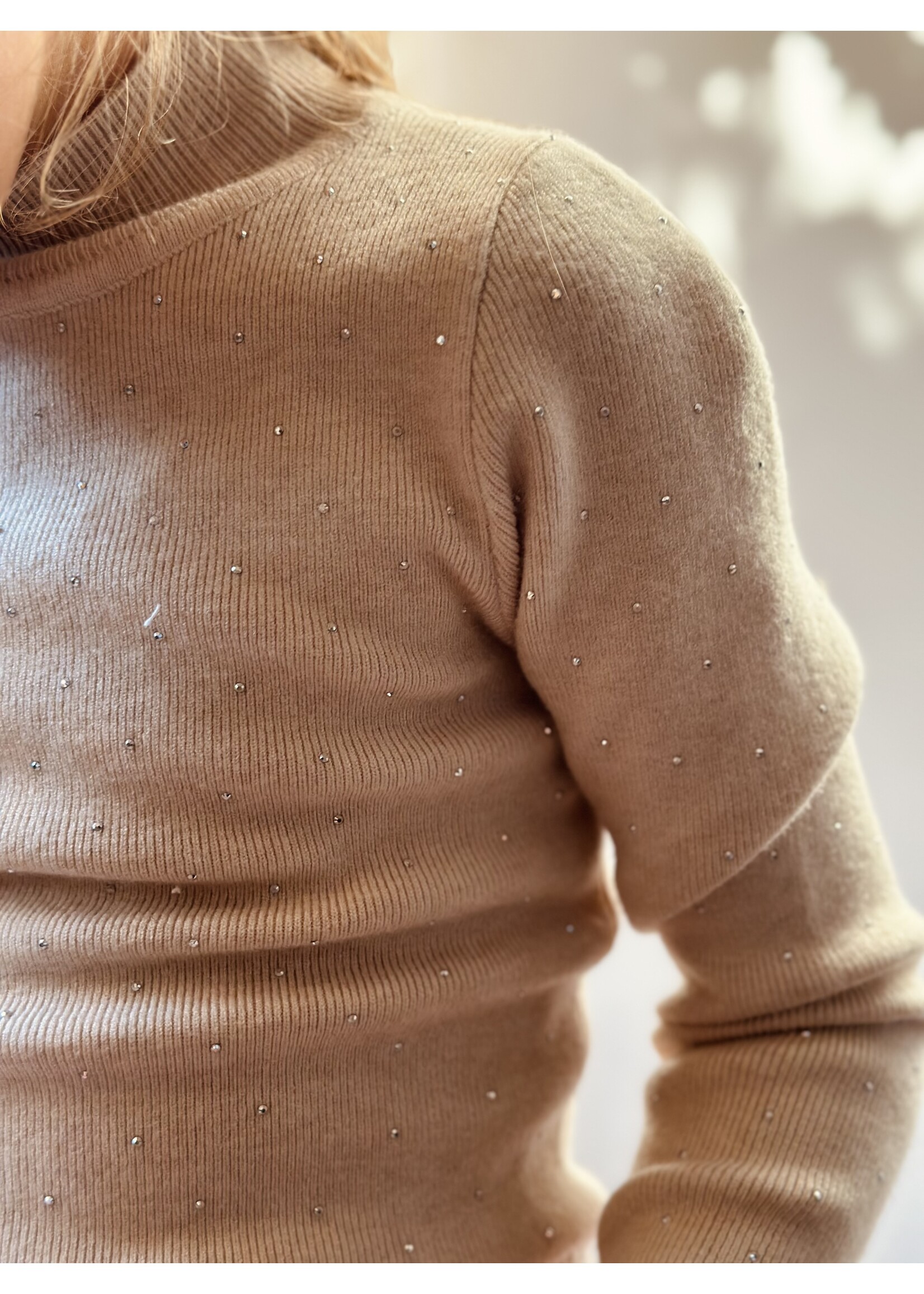 Marthe top beige glitter