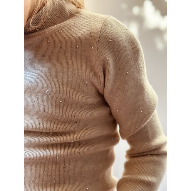 Marthe top beige glitter