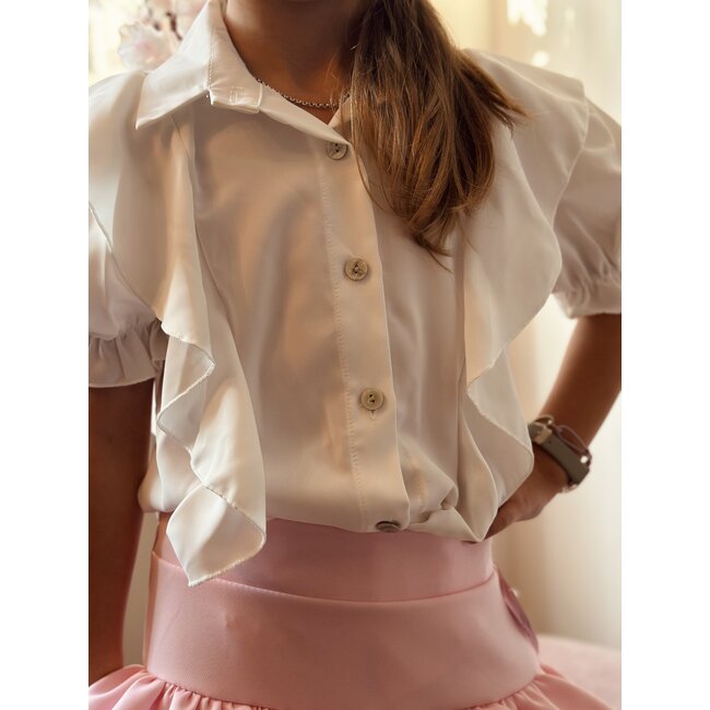 Laura blouse offwhite
