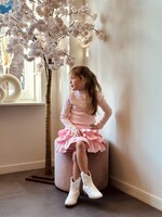 Melanie layered skirt pink