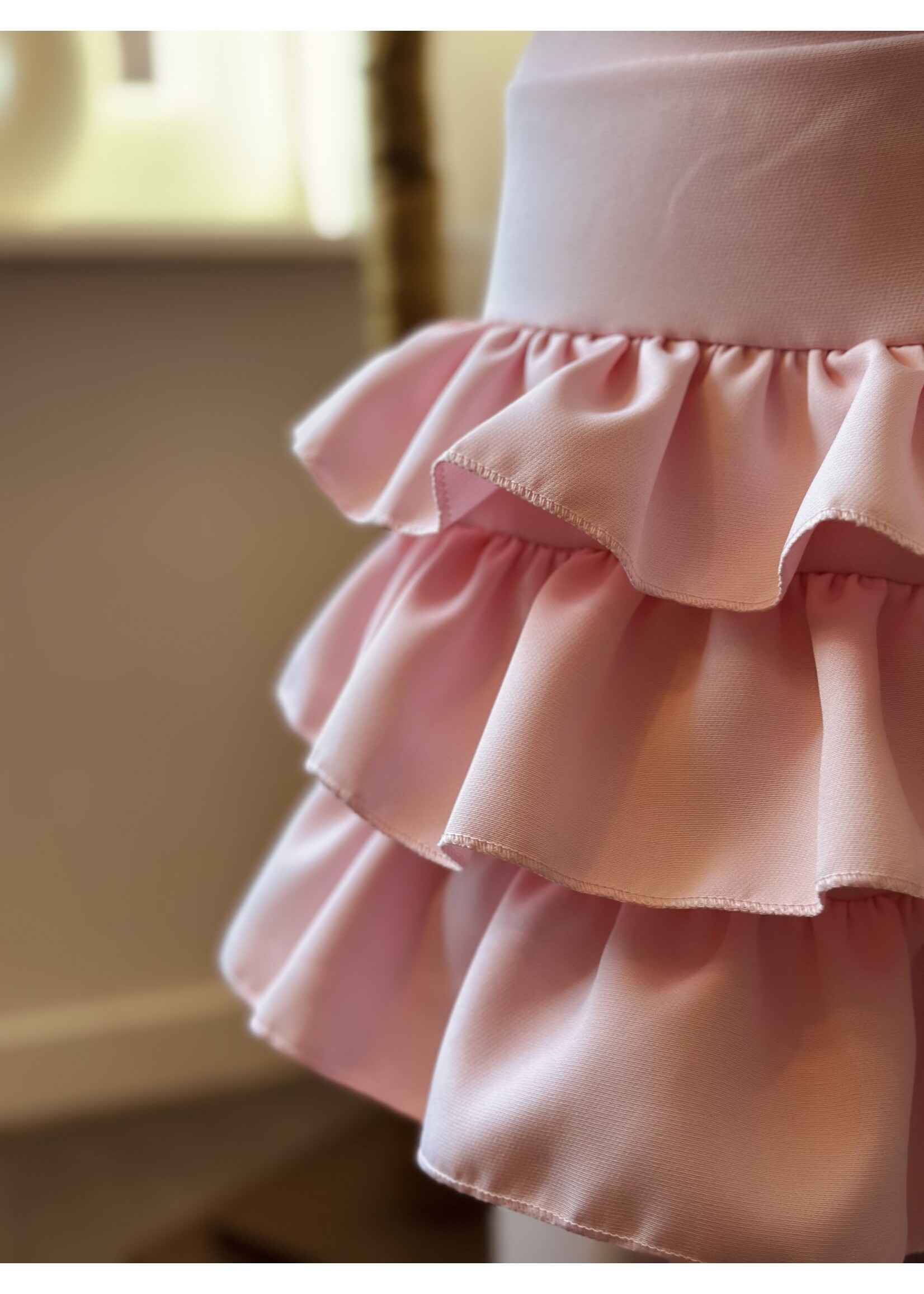 Melanie layered skirt pink