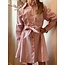 Isabella blouse dress pink/white stripes