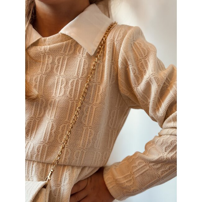 Shakira dress light beige