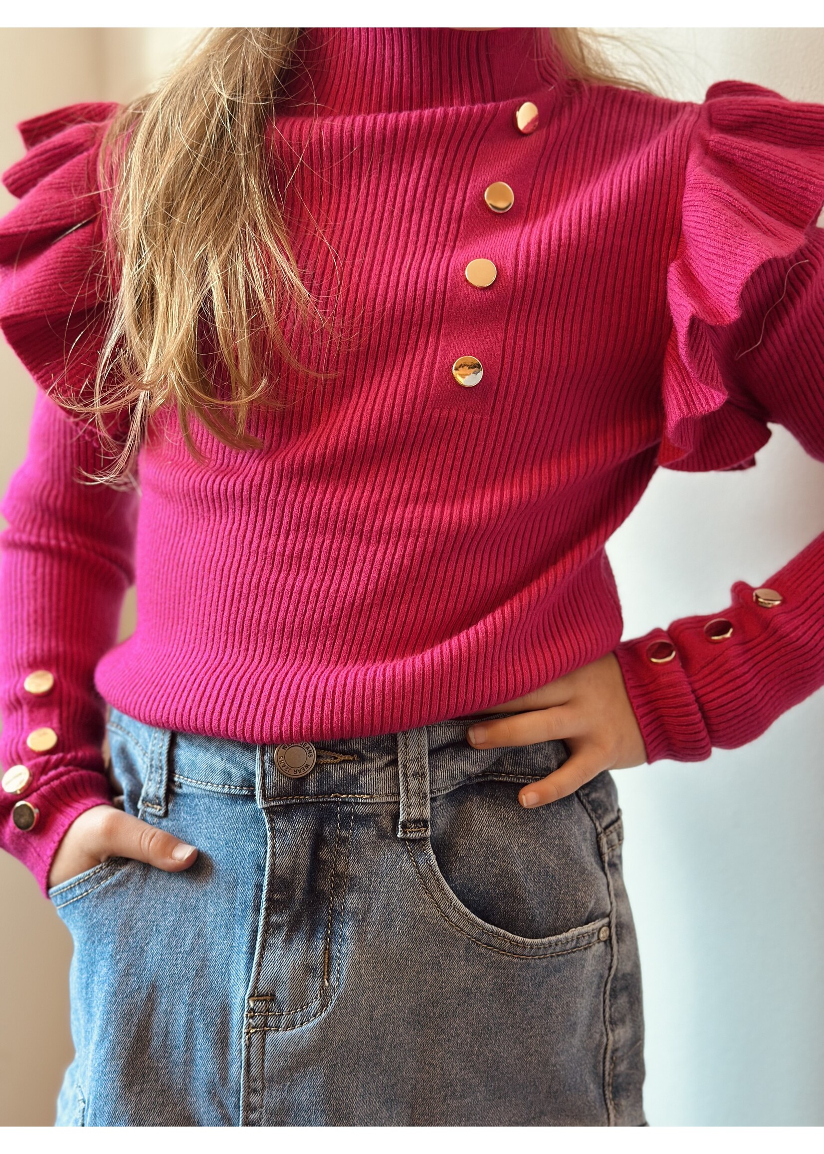 Minthe denim skirt blue