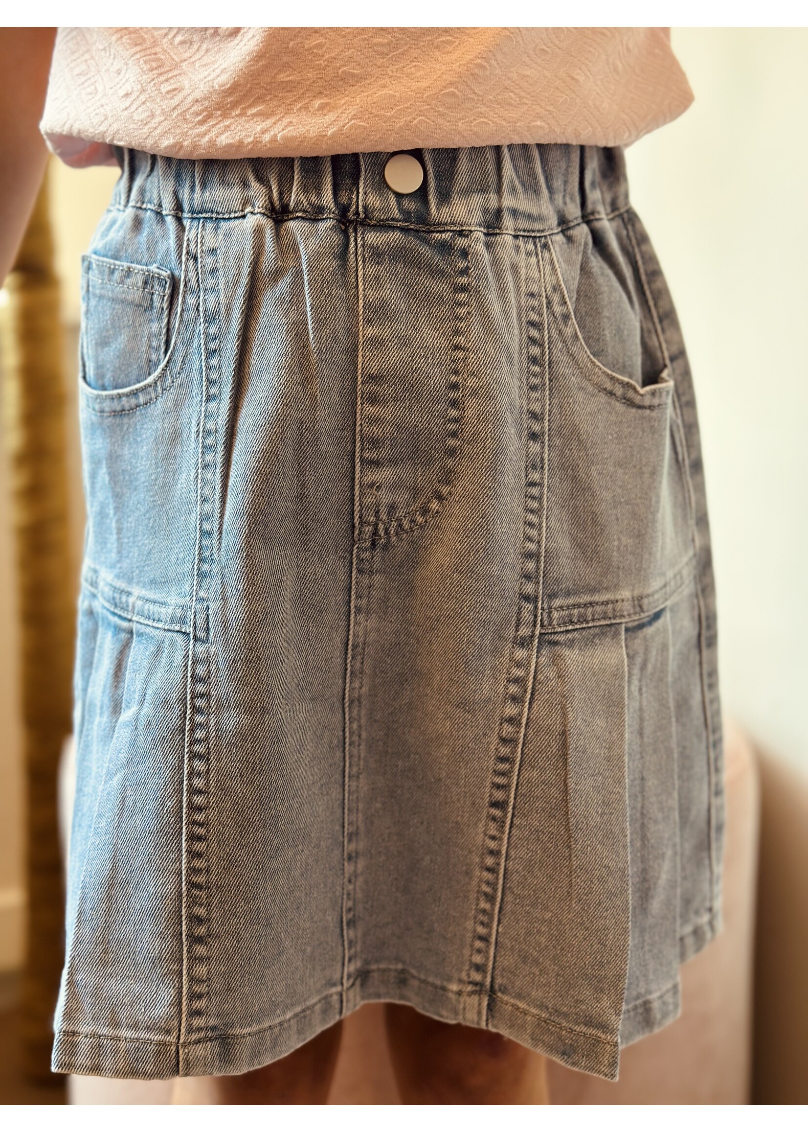 Joanne denim skirt blue
