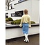 Jessie long denim skirt dark blue