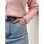 Jessie long denim skirt light blue