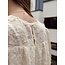 Ryanna feather dress beige