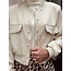 Sisters Point Sisters Point Anna bomber jacket beige