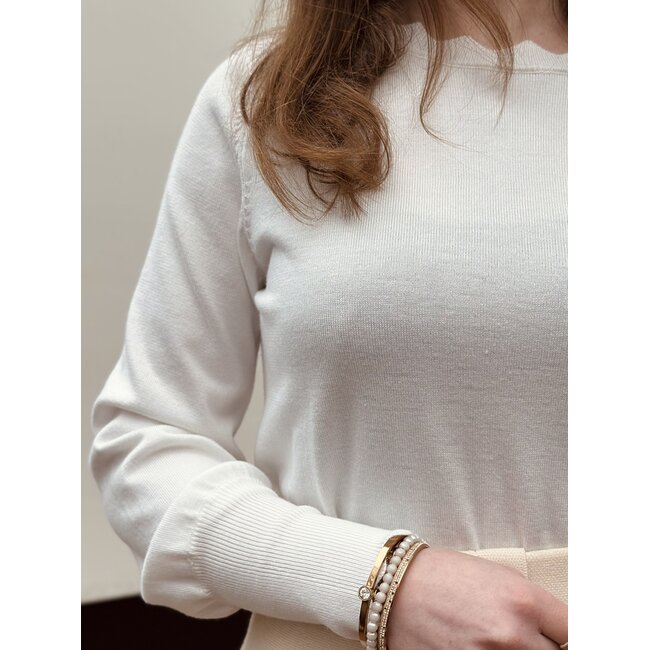 Lofty Manner Lofty Manner Alicia top offwhite