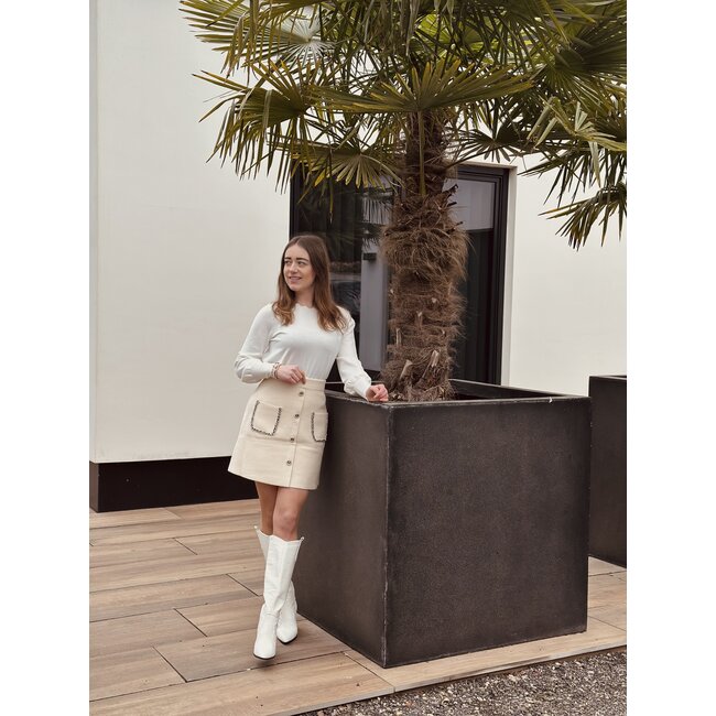 Lofty Manner Lofty Manner Alicia top offwhite