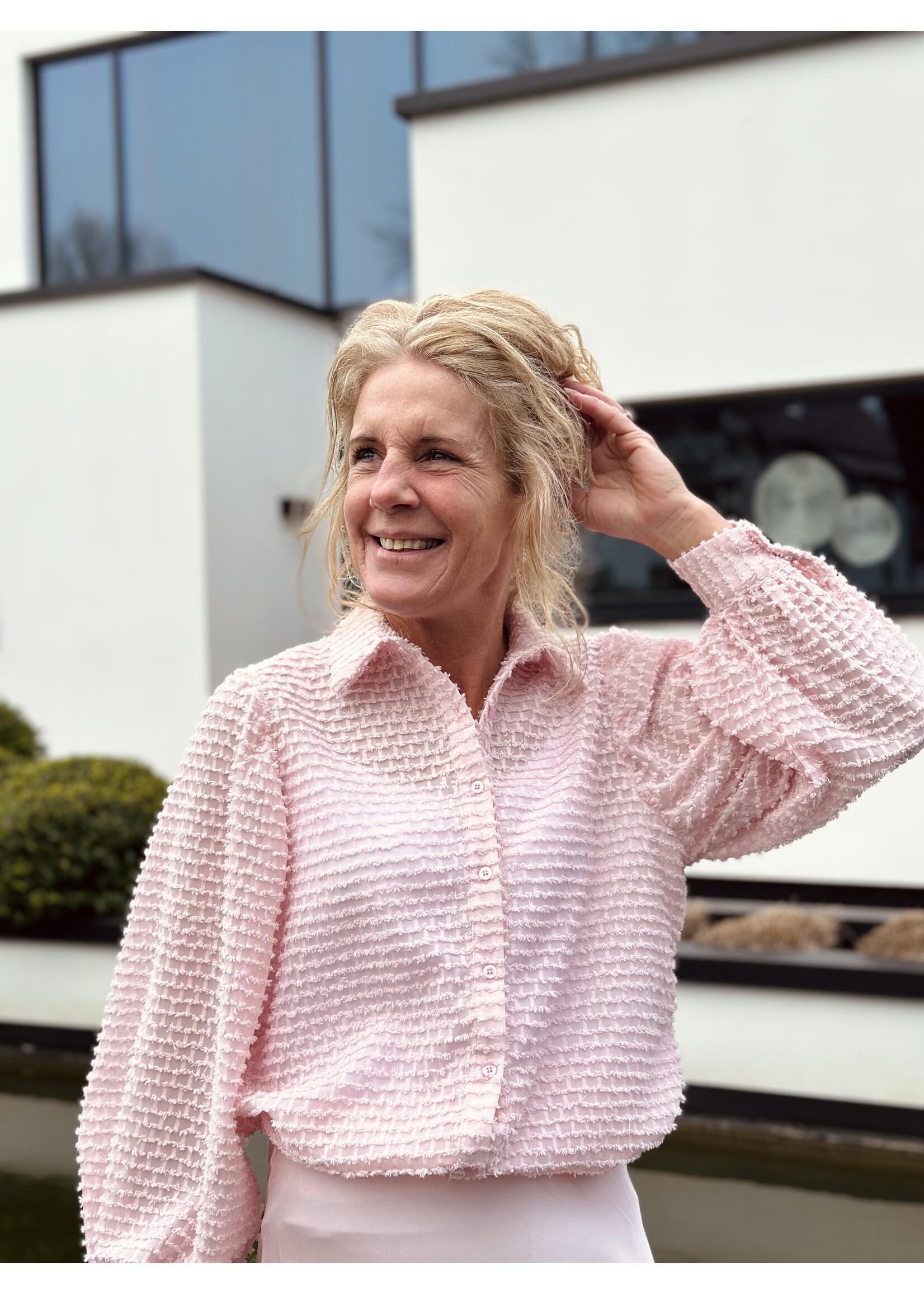 Jolie blouse light pink