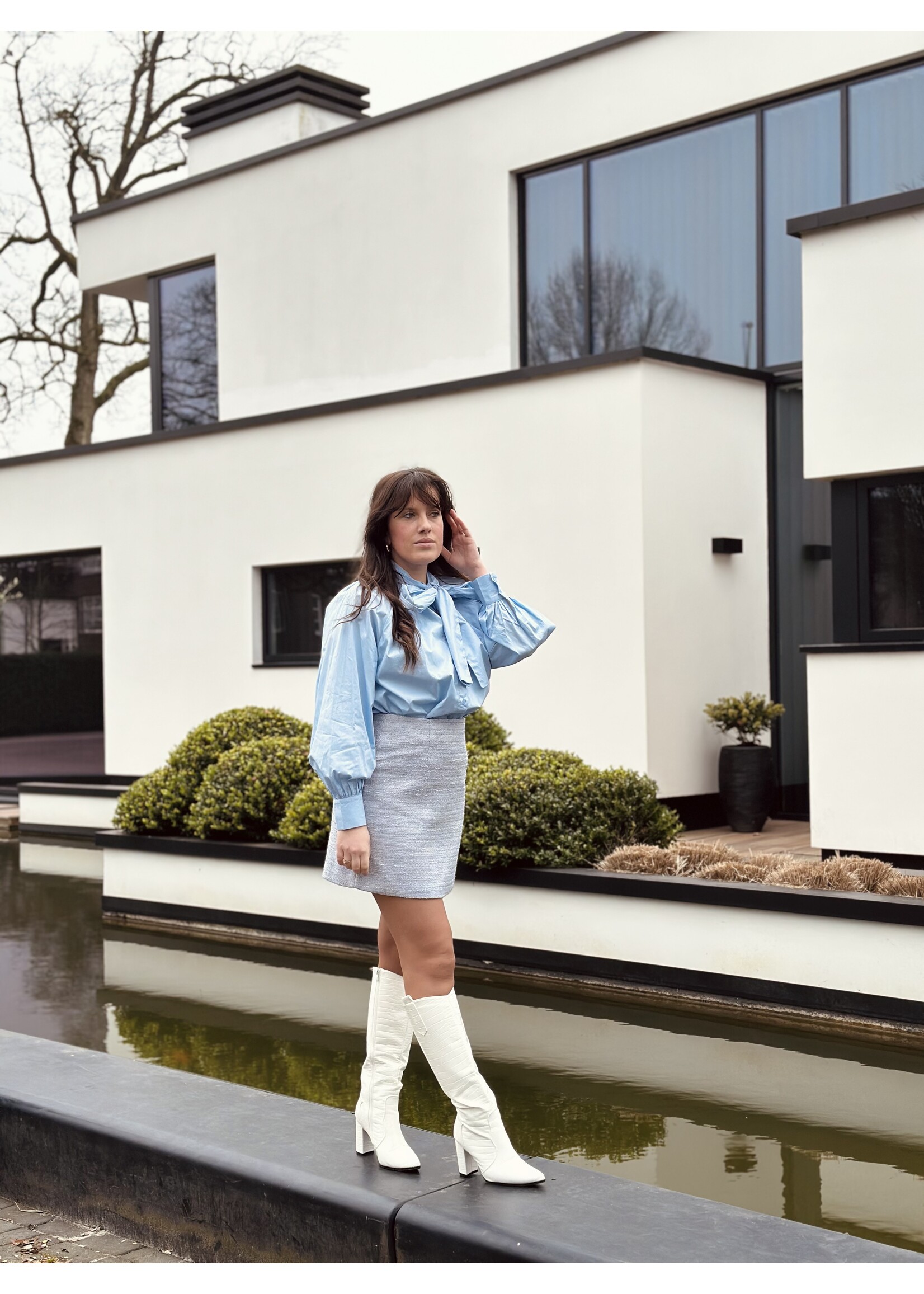 Lisana blouse light blue