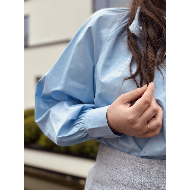 Lisana blouse light blue