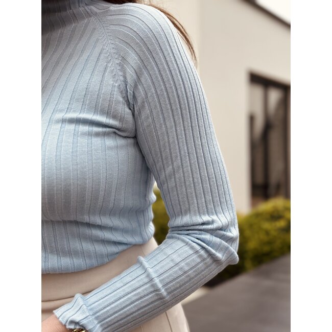 Sisters Point Sisters Point Violet basic top light blue