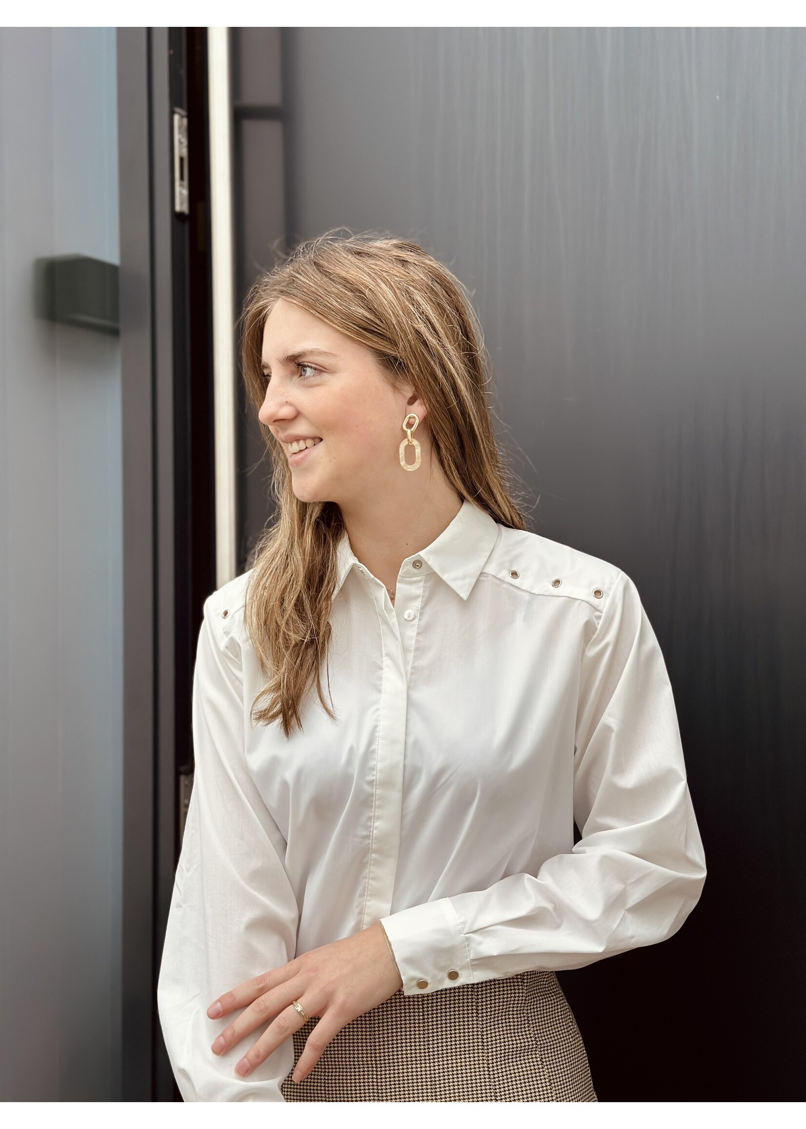 Sisters Point Sisters Point Oelinda blouse offwhite