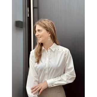 Sisters Point Sisters Point Oelinda blouse offwhite
