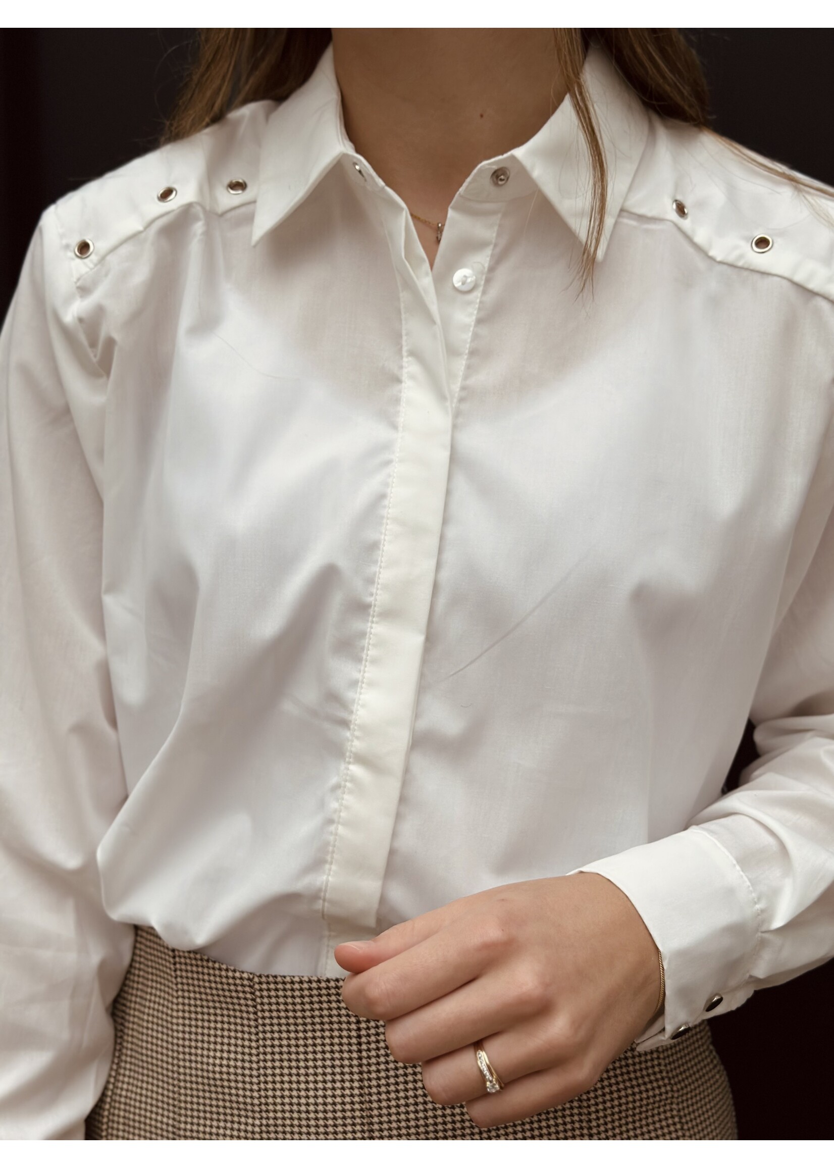 Sisters Point Sisters Point Oelinda blouse offwhite