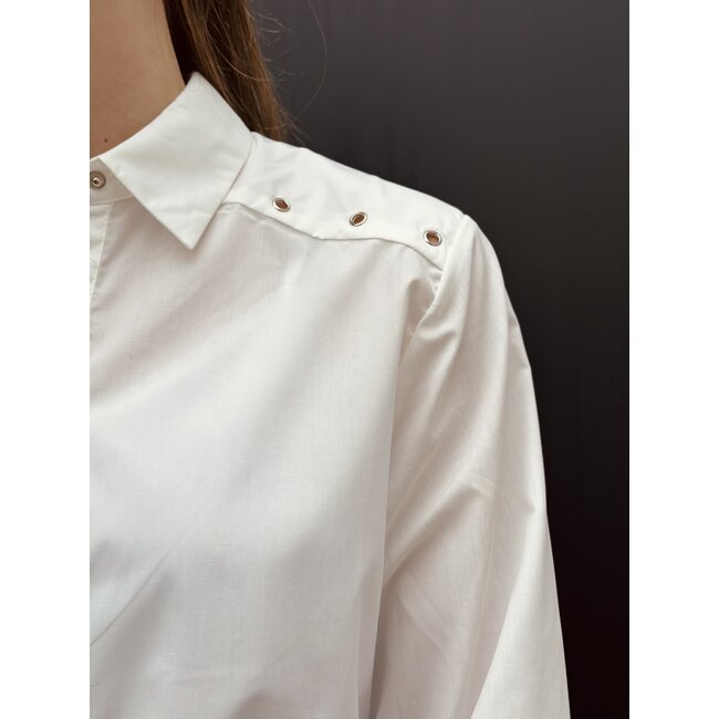 Sisters Point Sisters Point Oelinda blouse offwhite