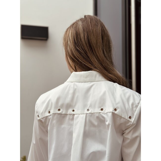 Sisters Point Sisters Point Oelinda blouse offwhite