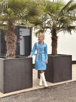 Elvira Elvira Doortje dress denim blue