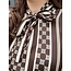 Elvira Elvira Lucia blouse brown/crème stripes