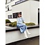 Sisters Point Sisters point Annenel long satin skirt light blue