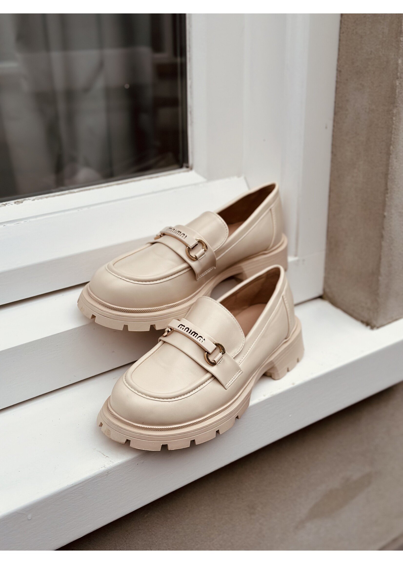 Stella loafers beige/gold