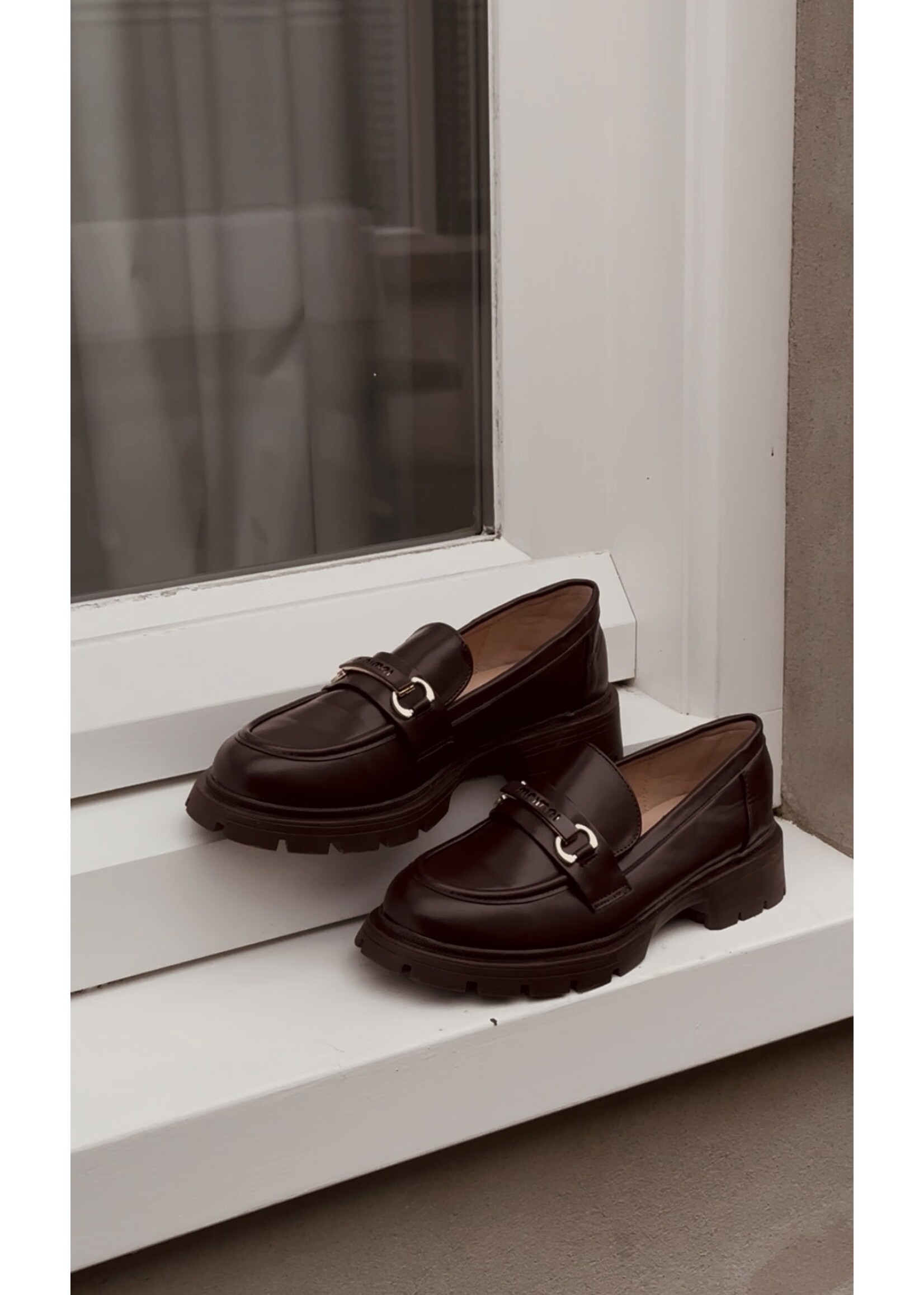 Stella loafers brown/gold